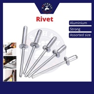 [Small Package] aluminum blind rivet pin pop rivet open end blind rivet eye Ribet rivet rivet rivet 