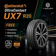 Continental UltraContact UX7 R20 235/50 235/55 245/50 255/45 275/45 275/50 (with installation)