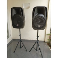 Complete package of 15 inch Active Passive Speakers Crimson Show Speaker Crimson Soul Speaker Crimso