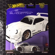 HOT WHEELS PORSCHE 930 RWB WHITE SILHOUETTES (free protector)
