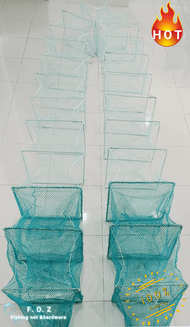 Bubu Ikan Udang Ketam 30 x 40 x 23 ( grid ) | Bubu Naga Bubu Panjang 22Ft | Shrimp Fish Crab Cage | Fishing Net