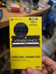Corsair Vengeance DDR5 16GB 4800MHz SODIMM 記憶體