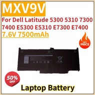 Brand New Replacement Laptop Battery 7.6V 7500mAh MXV9V for Dell Latitude 5300 5310 7300 7400 E5300 
