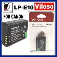 VILOSO EOS LP-E10 RECHARGEABLE Li-ion BATTERY FOR CANON EOS 1300D 1200D 1100D 10D DSLR