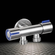 Stainless Steel Water Valve 2-Way 1 Inlet 2 Outlets Genuine