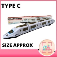 Mainan Kanak Kereta Api Bullet Train Dengan Lampu & Lagu Bullet Train With Cool Flash Light & Music