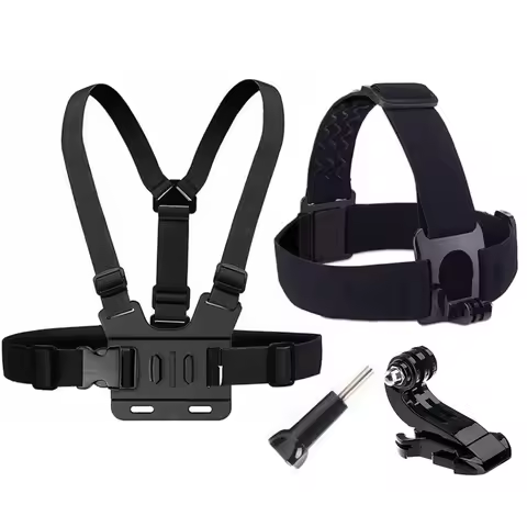 Chest Head Strap Belt For GoPro Hero 12 11 10 9 8 Action Camera Xiaomi Yi 4K Sjcam Sj4000 Insta360 A