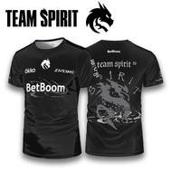 Team Spirit PRO KIT JERSEY 25-26 CS2 Esports Club Player Training Uniform Donk T-shirt