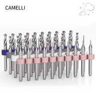 CAMELLI Mini CNC Drilling Bit Multifunctional PCB Twist Drill Wood CNC Drill Carbide CNC Milling Cut