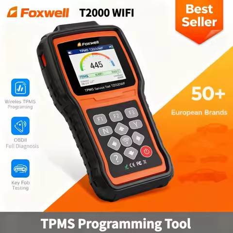 100% Original Foxwell T2000 TPMS Programming Tool 315/433MHz Diagnostic Tools Tire Pressure Sensor T