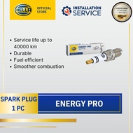 HELLA Energy Pro Spark Plug YH7RCP8U for Saga 8V Iswara Saga LMST Wira Satria Kancil Vanette C22 Sun