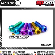 Titanium Probolt Bolt M 6x20 Thread 10x20 Grade 5 King Nut Thailand