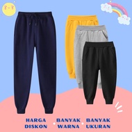 PUTIH Jogger Joger Pants Traening Pants Unisex Boys Girls Boys Girls Men Women Small Teenagers White