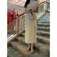 75970 Purple simple low-cut dress for women