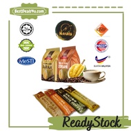 N-FRUITS White Coffee Musang King Coffee Durian Coffee Halal 3 in 1 White Coffee 1 stick
