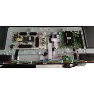 (1233) Hisense 65A7400F Mainboard, Powerboard, Tcon, Tcon Ribbon, LVDS, Cable. Used TV Spare Parts