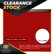 AE ZIMMER [CLEAR STOCK] AWNING ACP 4x8ft 4x10ft 4x11ft 4x12ft 4x14ft 4x16f 4x18f 4mm Thickness ACP S