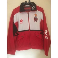 Original Lotto Ac Milan vintage Tracktop size M