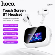 HOCO EW79 Wireless Earphone ANC Noise Reduction Earphone Bluetooth5.4 LED Intelligent Touch Screen B