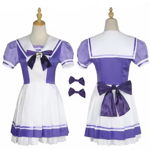 Anime Uma Musume Pretty Derby Cosplay Costume Toukai Teiou School Uniform Gold Ship Special Week Cos