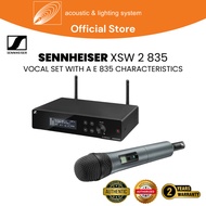 Sennheiser XSW 2 835 Vocal Set with a E 835 Characteristics