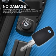 TSA 002 TSA 007 Key, TSA007 TSA002 Master Luggage Lock Keys Compatible with Luggage Suitcase Passwor