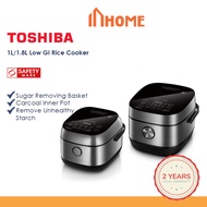 Toshiba Low GI Rice Cooker, Aluminum 3mm 7-layer Inner Pot Low GI Rice Cooker, 1L / 1.8L