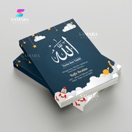 10 pcs Buku Yasin dan Tahlil custom yasin kids anak mengenang 40 hari lengkap foto almarhum 128 hala