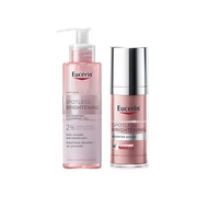（โปรโมชั่น เซต✨）Eucerin Spotless Brightening Gel Cleanser & Serum Set (Gel Cleanser 200ml + Booster 