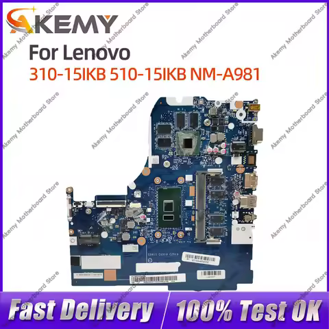 For LENOVO Ideapad 510-15IKB 310-15IKB 5B20M31158 NM-A981 Laptop Motherboard 5B20M31195 5B20M31162 i
