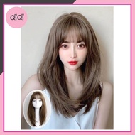 Tóc Giả Nữ Nguyên Đầu Layer Phong Cách Trẻ Trung Sành Điệu QiQiShop