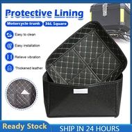 36L Motorcycle Tail Top Box Inside Liner PU Leather Toolbox Inside Liner Inner Lining Cushion Motorc