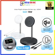 Anker A2544 MagGo Stand 2in1 15W charging Stand, Qi2 fast charging, Charge 2 devices > iP12 and Airp