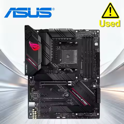 Used ASUS ROG STRIX B550-F GAMING Motherboard Socket AM4 For AMD B550M B550 Original Desktop PCI-E 4