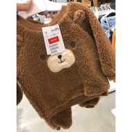 Boys Girls Jogger Sweatshirt set HM Fur Sweater Thick Warm Boys' Suit/ hm HM Children's Suit/ HM Chi