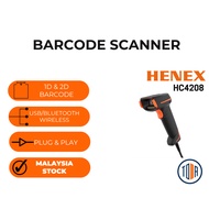 Henex HC4208-S 1D / 2D Barcode Scanner QR Scanner