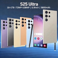 S25 Ultra Mobile Phone 6.9 Inch Large Screen 16+512GB Original Global Pass 5G Smartphone Ready stock