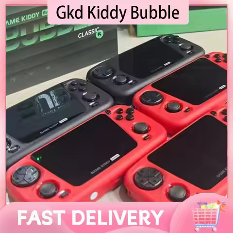 Gkd Kiddy Bubble 3.5 inch 4000mA Rk3566 processor Hdmi video output portable retro nostalgic handhel