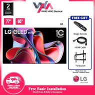 [Free Installation within Klang Valley Area] LG 4K UHD OLED evo Smart TV (65Inch / 77Inch) G3 Series