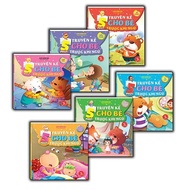 Book - Combo of 6 books - 5 minutes of bedtime stories for babies (color picture book)
