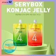 New SERY BOX 4Kcal Konjac Jelly 150ml/Green Grape/Peach
