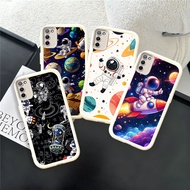 VK3 astronaut Casing for soft silicone case Samsung A55 A73 FE M04 A53 S20 F04 A54 S21 A71 5G TPU ma