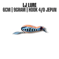 SOFT FROG LJ LURE UKURAN 6CM UMPAN CASTING GABUS DAN TOMAN