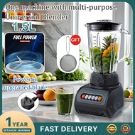 2 in 1 Blender Heavy Duty Countertop Mixer with Jug Multifunctional Juice Extractor Juicer Machine