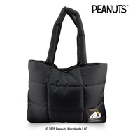 Bundanjai (Bag) PN2-Soft Bag: PEANUTS2D Shopping PF-Bag (PN2D SPFB-BK39) W39xH30xB6 cm.