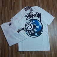Stussy logo 8ball premium t-shirt