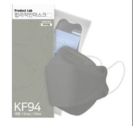 [最後一盒 中童] 🇰🇷韓國製造 Product Lab KF94 四層口罩 灰色 中童 細面女士 口罩