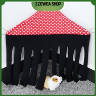 ZZEWEA SHOP Hedgehog Hammock Hideout Hideaway Hammock Guinea Pig Pet Tent House Bed Cages Hamster Rat Nest