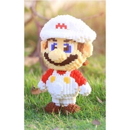 NANO0004 White Mario toys Block / Nano Block / Puzzle