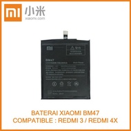 BATERAI XIAOMI redmi 3 / redmi4X bm47 original new